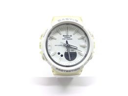 reloj pulsera unisex casio gsb-100 blanco