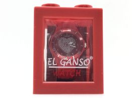 reloj pulsera unisex el ganso watch corazon rojo