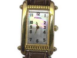 reloj pulsera unisex fossil tm-6202 vintage