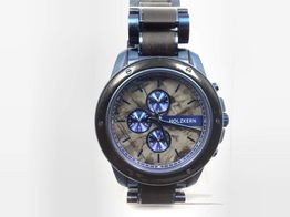 reloj pulsera unisex holzkern priamus arce & mármol