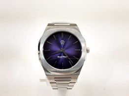 reloj pulsera unisex royal watch standard acero