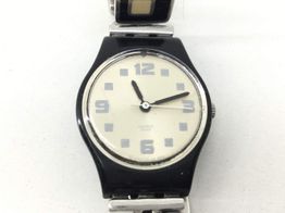 reloj pulsera unisex swatch domino lk204