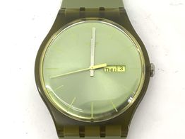 Reloj Pulsera Unisex Swatch Gent 34mm Verde gg712 gg712