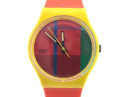 reloj pulsera unisex swatch gj100