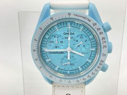 reloj pulsera unisex swatch moon s watch mission to uranus