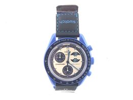 reloj pulsera unisex swatch speedmaster moonphase