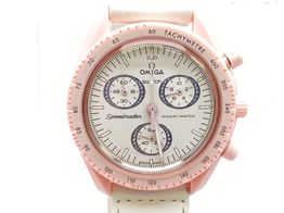 reloj pulsera unisex swatch speedmaster moonswatch mission to venus