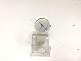 reloj pulsera unisex swatch white