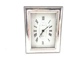 reloj sobremesa hnos. herreros reloj plata