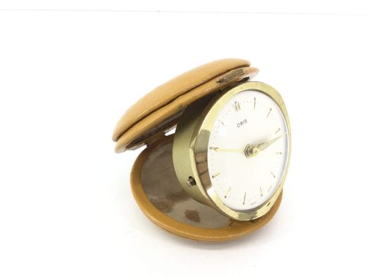 reloj sobremesa oris redondo almeja