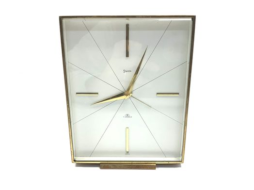 reloj sobremesa swiza 7 jewels reloj despertador años 60