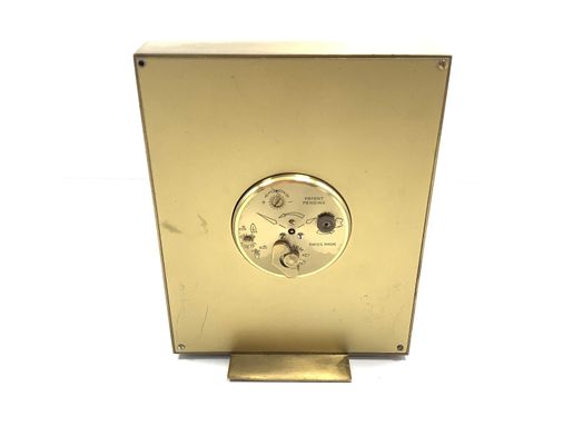 reloj sobremesa swiza 7 jewels reloj despertador años 60