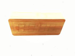 rel&oacute;gio antigo wooden clock led