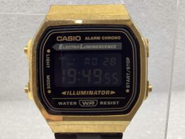 relojes digitales casio a168we
