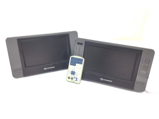 reproductor dvd portatil schneider scd-455duo