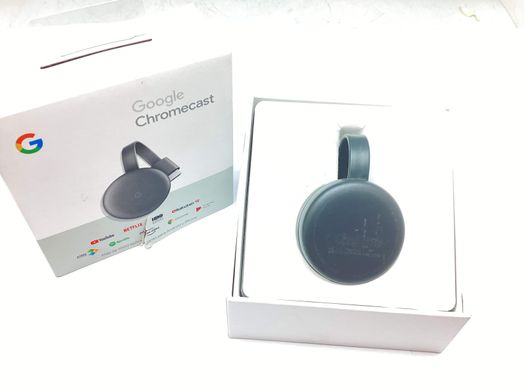 leitor multim&eacute;dia google chromecast 3