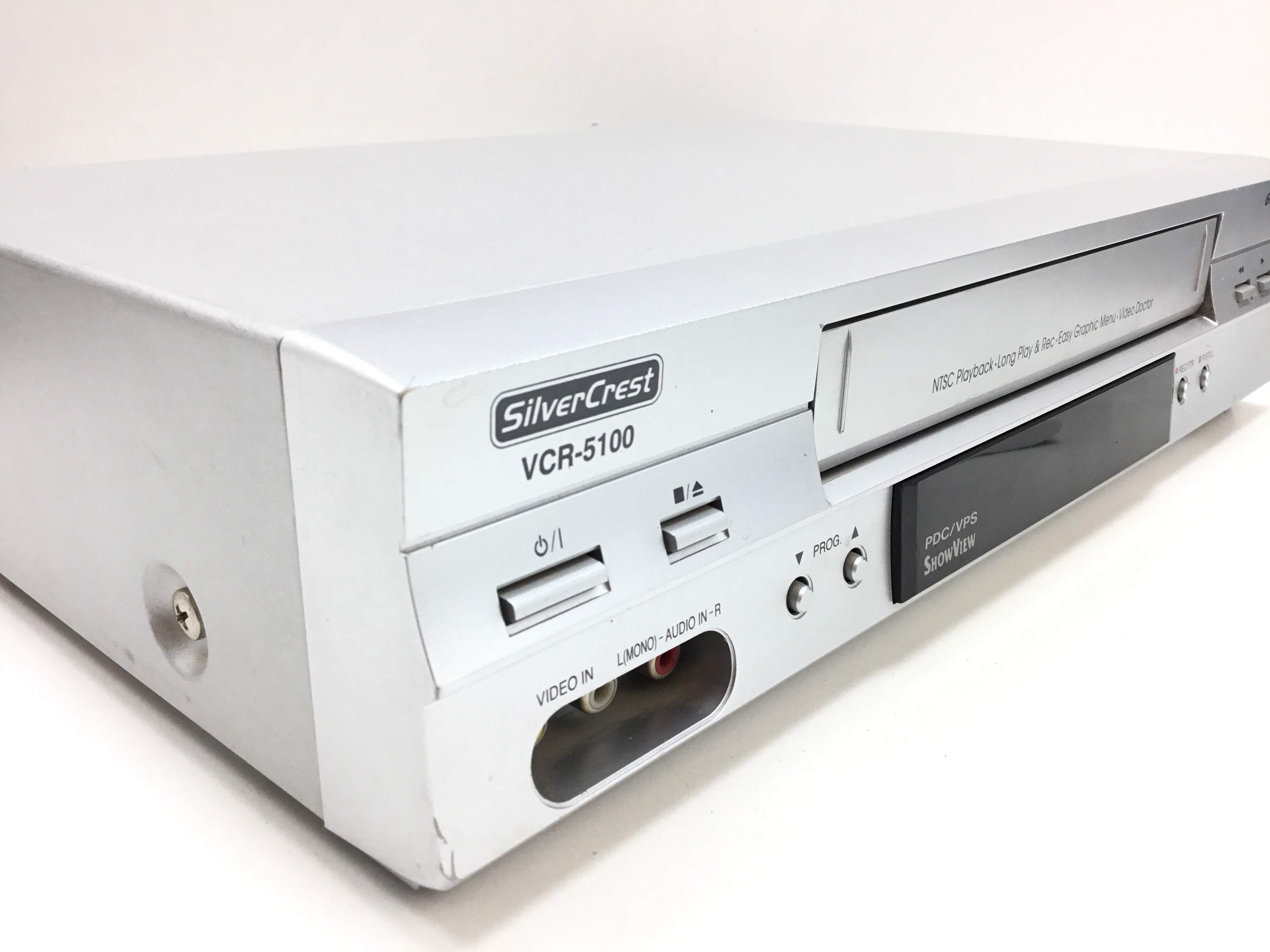 reproductor video vhs silvercrest vcr5100 vcr5100 segunda mano 82.95