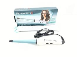 rizador pelo remington shine therapy curling