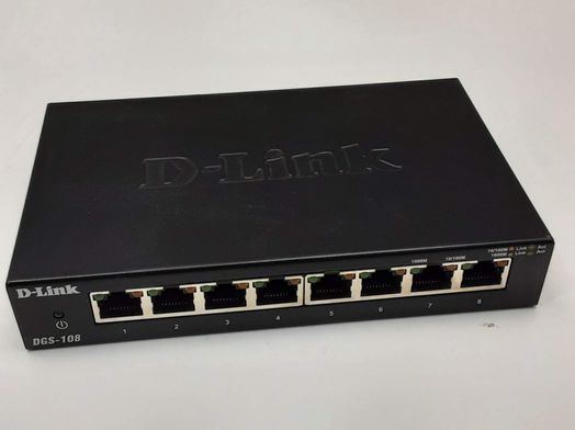 router cable dlink dgs-108