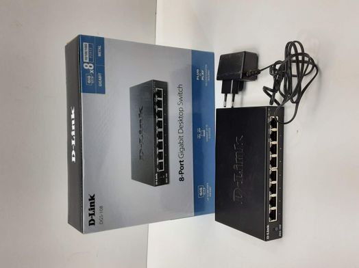 router cable dlink dgs-108