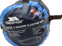saco dormir trespass doze 3 season sleeping bag