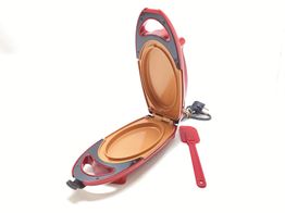 sarten electrica red copper 5 minute chef