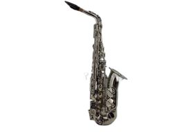 saxofone flor plateado