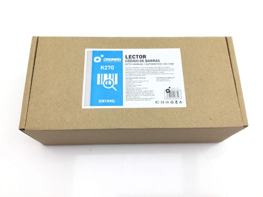 scanner codigo barras cromad k270