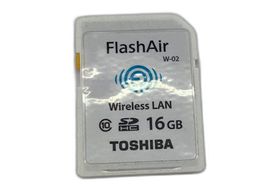 sd card toshiba flashair