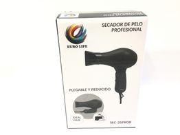 secador pelo viaje eurolife se-25porb