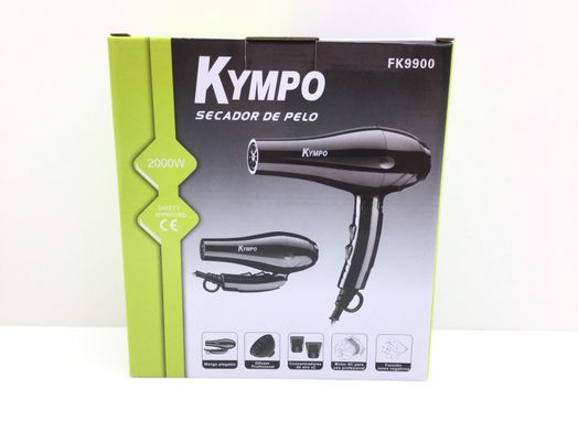 secador pelo kympo fk9900 ionico