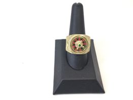 sello oro 18k con circonita 