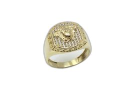 sello oro 18k con circonita 
