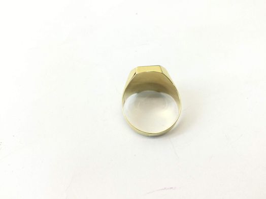 sello oro 18k con onix 