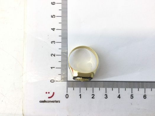 sello oro 18k con onix 
