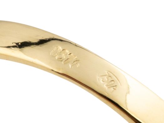 sello oro 18k 