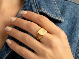 sello oro 18k 