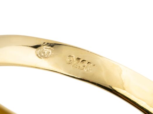 sello oro 18k 