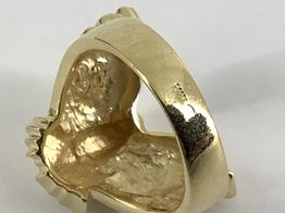 sello oro 18k 