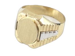 selo ouro 18k con sem pedra 