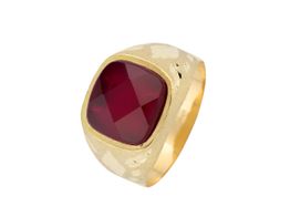 sello oro 18k con circonita 