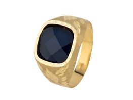 sello oro 18k con espinela 