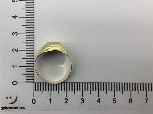 sello oro 18k 
