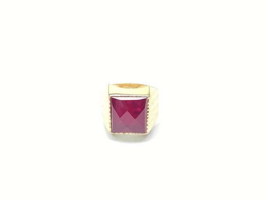sello oro 18k con espinela 