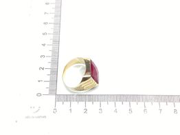sello oro 18k con espinela 