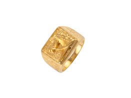sello oro 18k con onix 