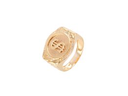 sello oro 18k con circonita 