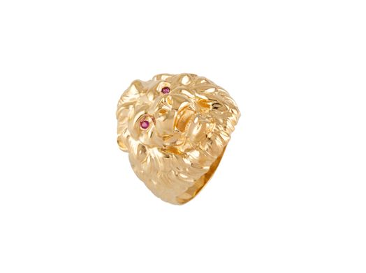 sello oro 18k con circonita 