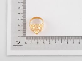 sello oro 18k con circonita 