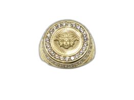 sello oro 18k con circonita 